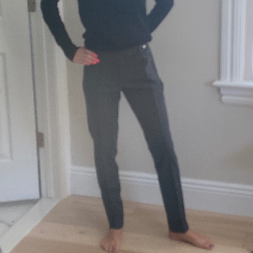 Grey wool slacks